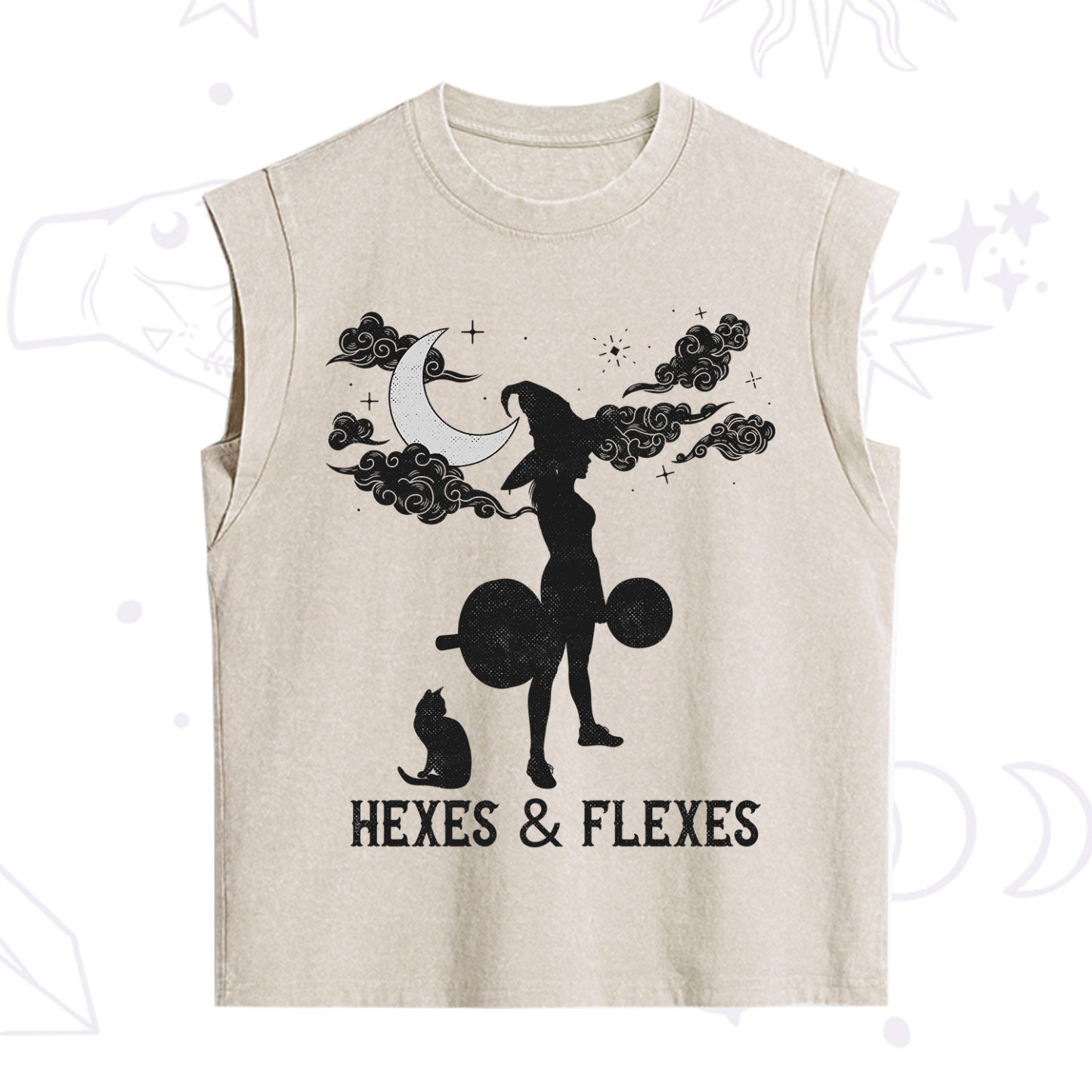 Purplehecate Witchy Workout Vintage Washed Tank