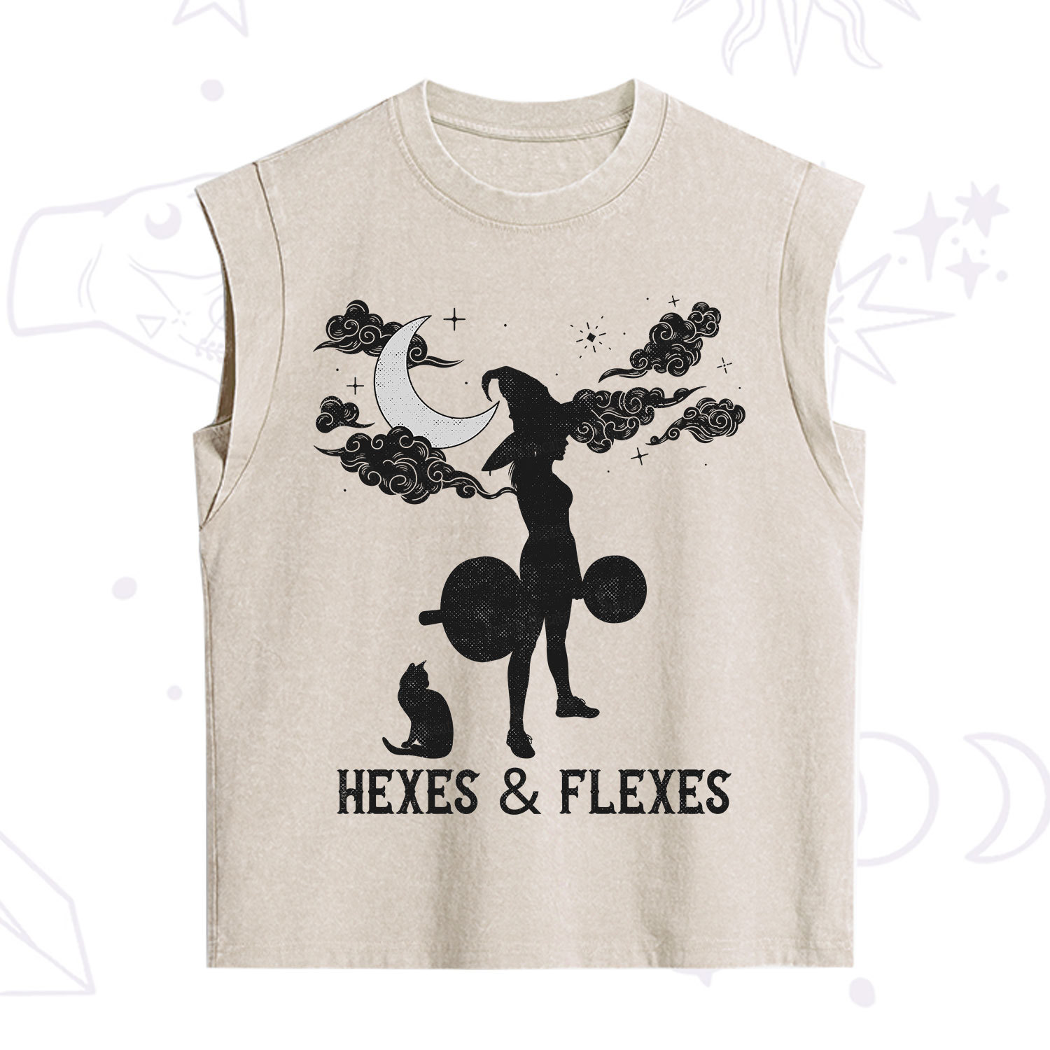 Purplehecate Witchy Workout Vintage Washed Tank