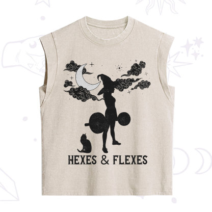 Purplehecate Witchy Workout Vintage Washed Tank