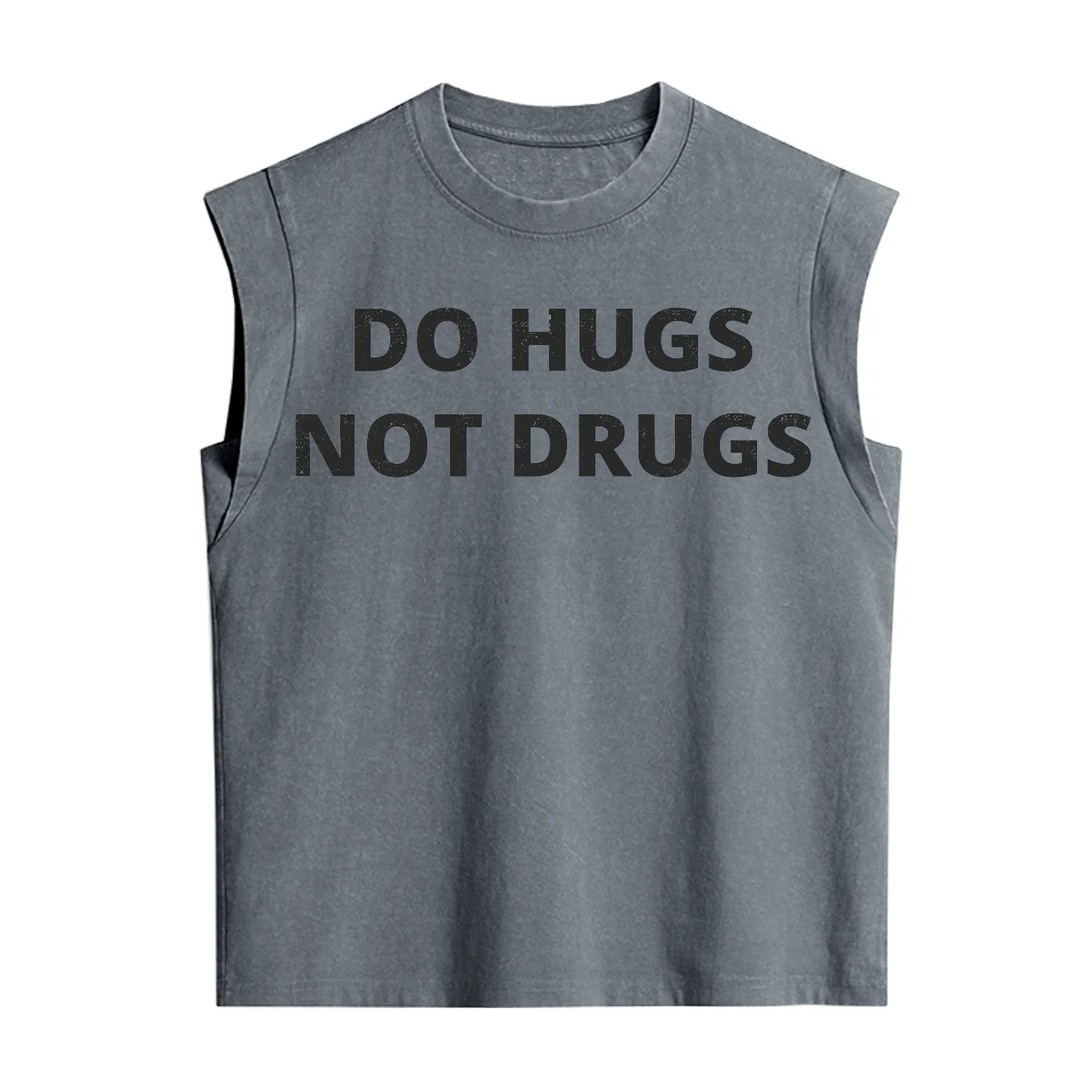 Purplehecate Do Hugs Not Drugs Vintage Washed Tank