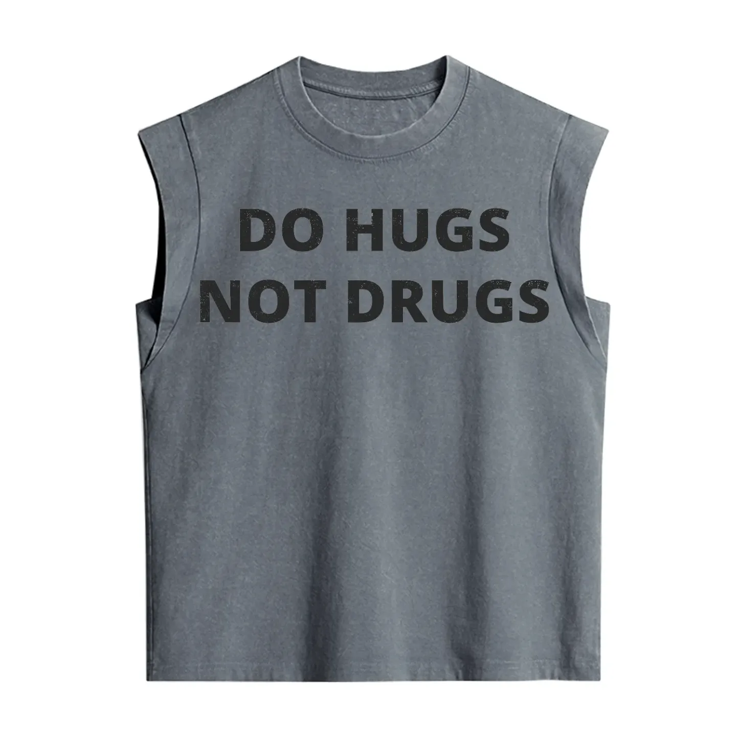 Purplehecate Do Hugs Not Drugs Vintage Washed Tank