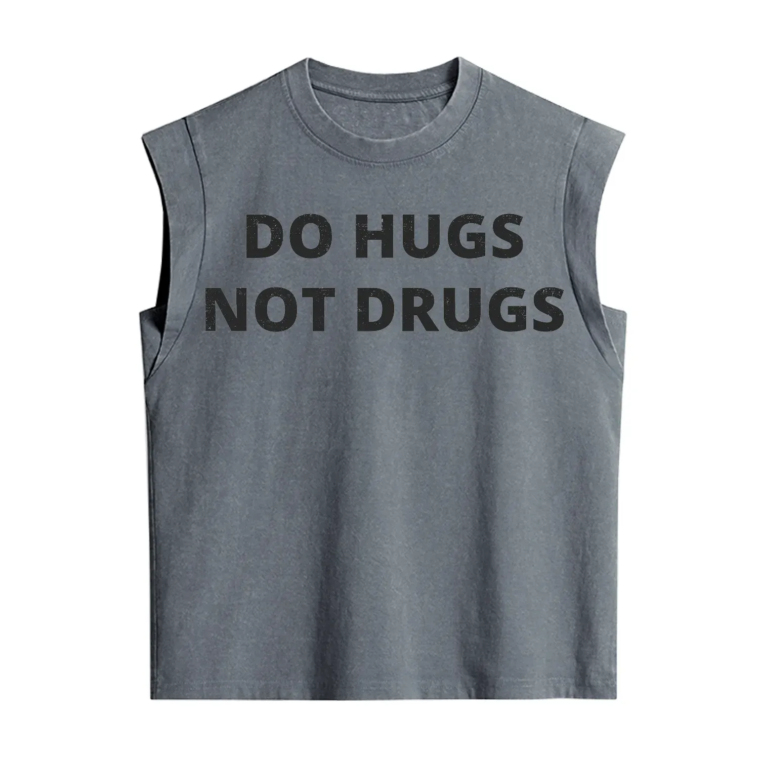 Purplehecate Do Hugs Not Drugs Vintage Washed Tank