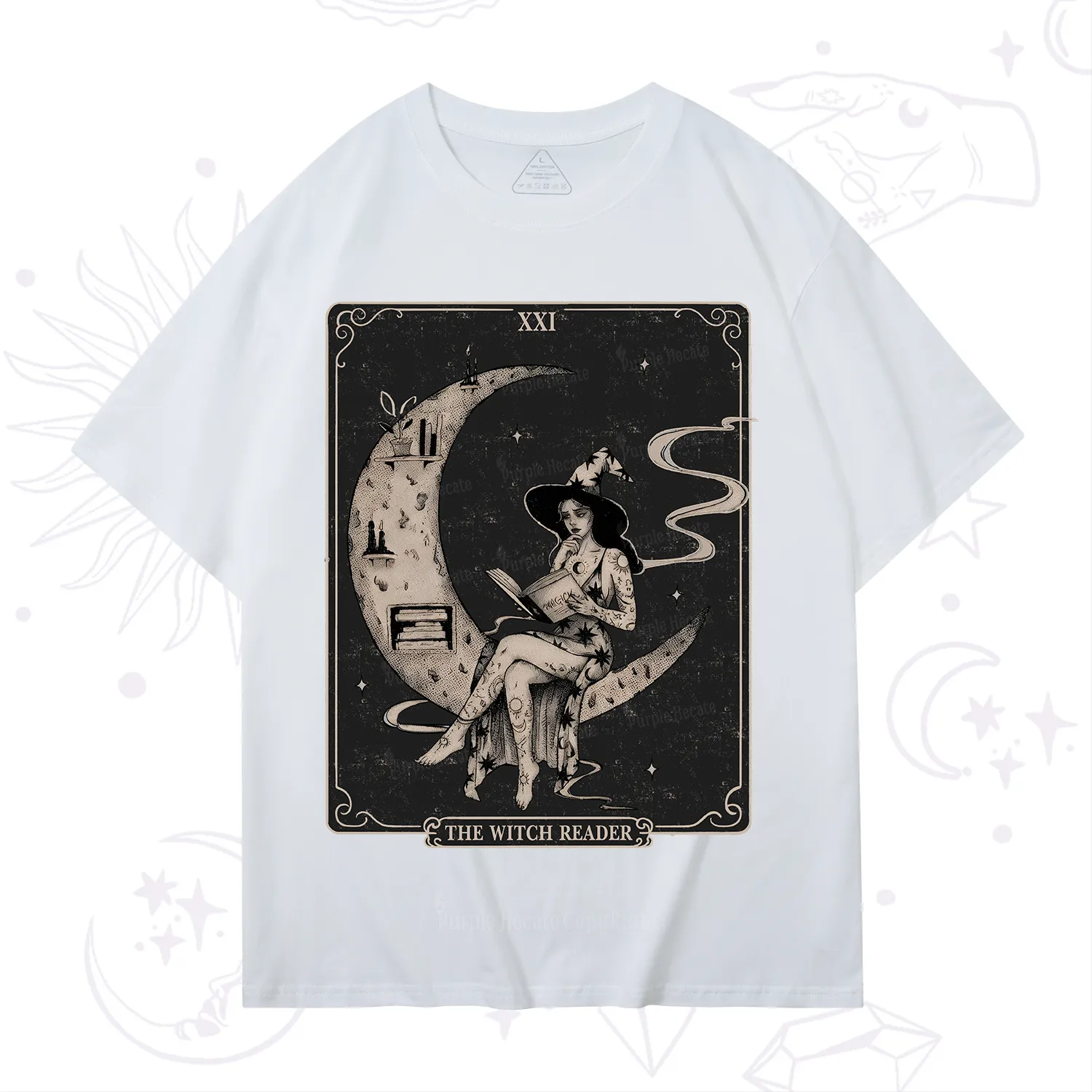 Purplehecate The Witch Reader T-Shirt