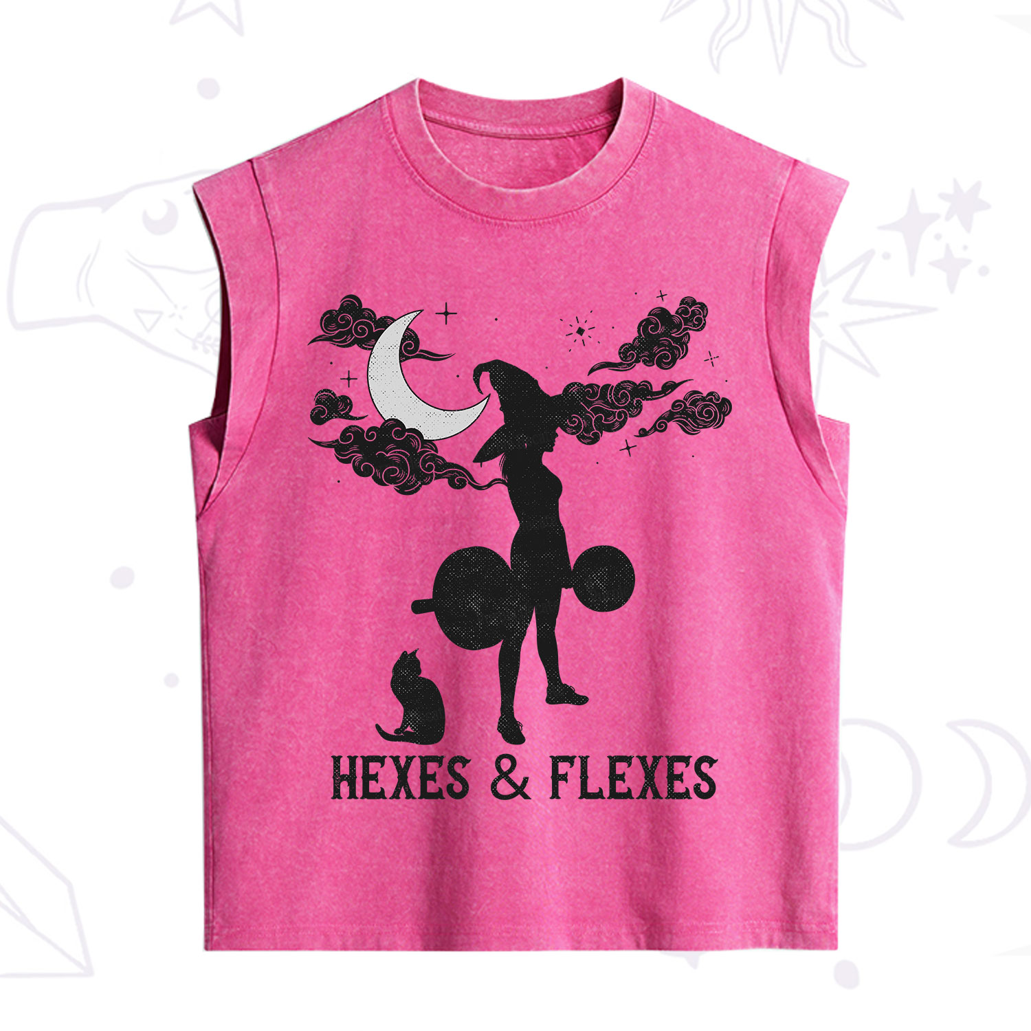 Purplehecate Witchy Workout Vintage Washed Tank