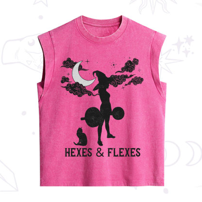 Purplehecate Witchy Workout Vintage Washed Tank