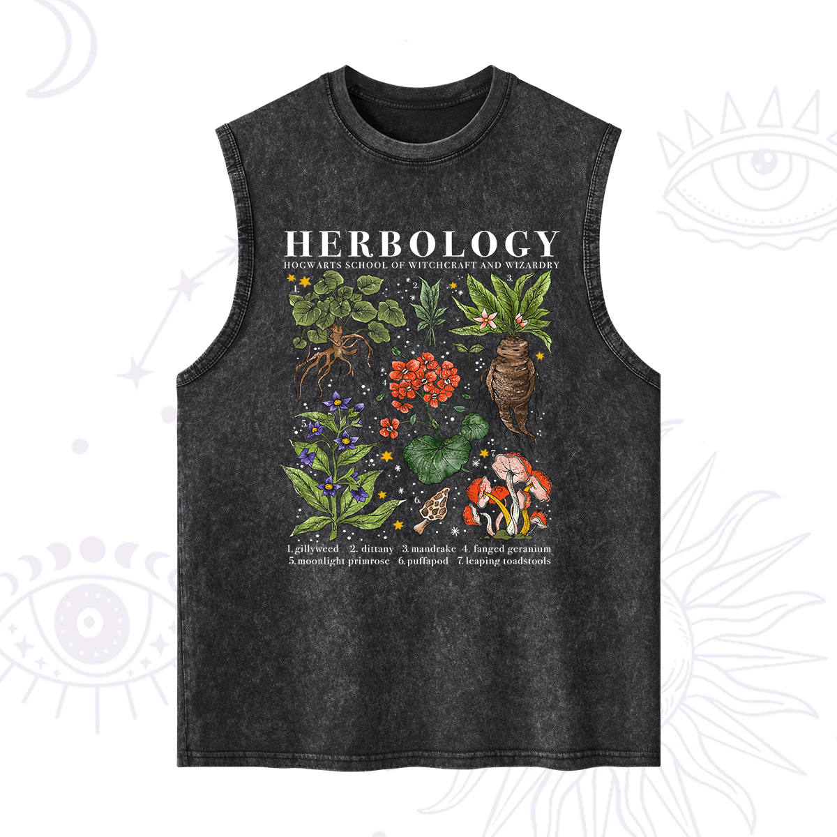 Purplehecate Herbology Plants Washed Tank