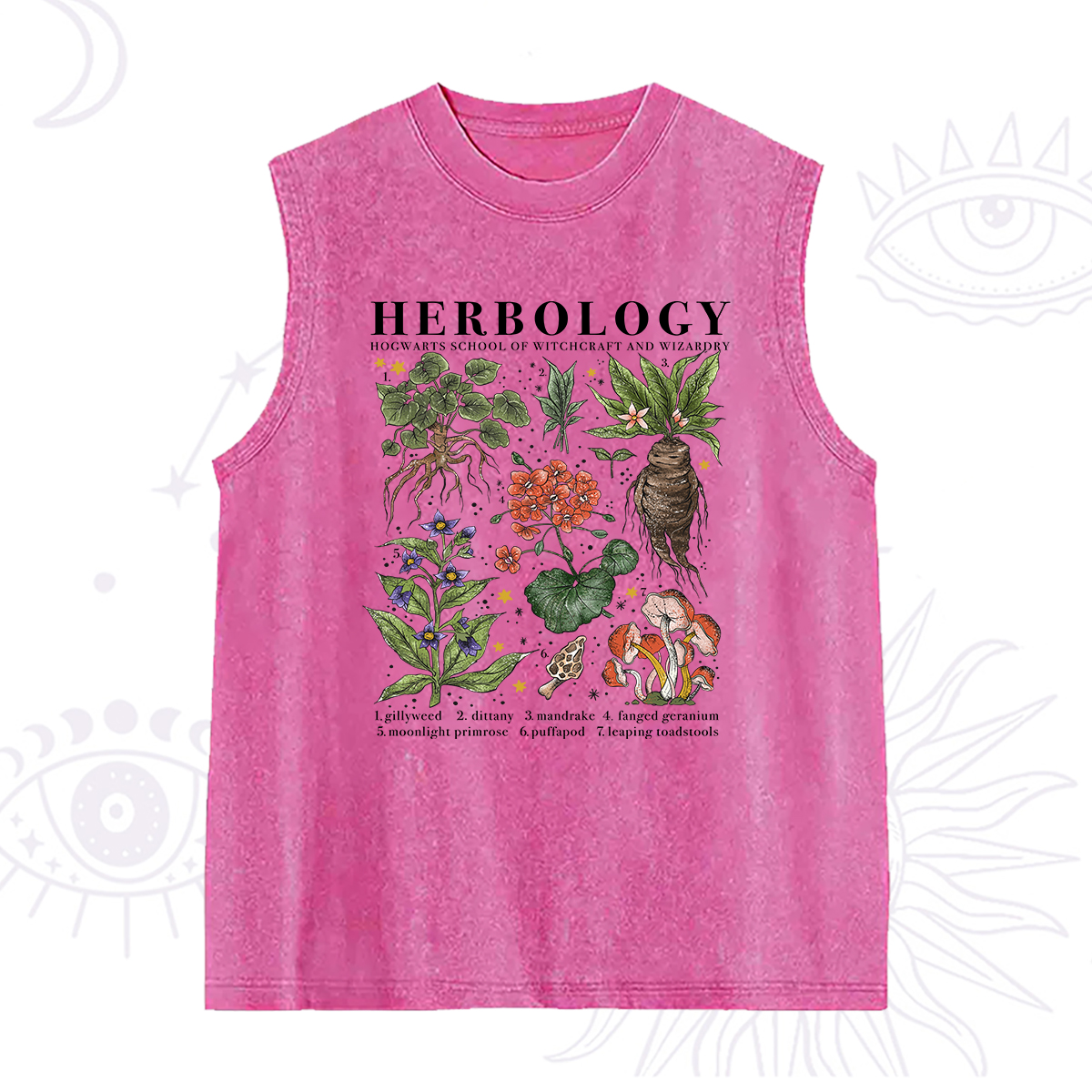 Purplehecate Herbology Plants Washed Tank