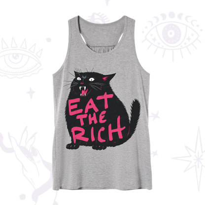 Purplehecate Eat The Rich Cat Tank