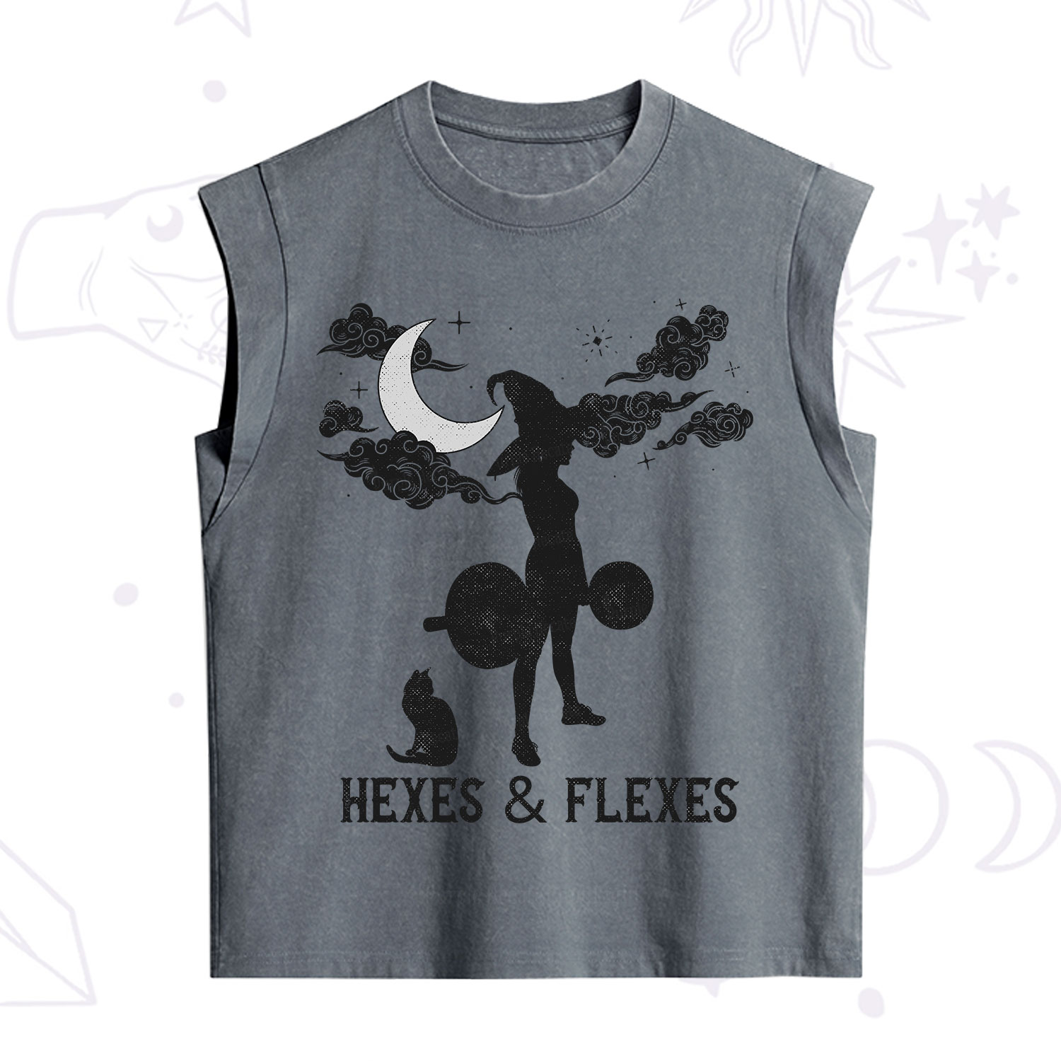 Purplehecate Witchy Workout Vintage Washed Tank