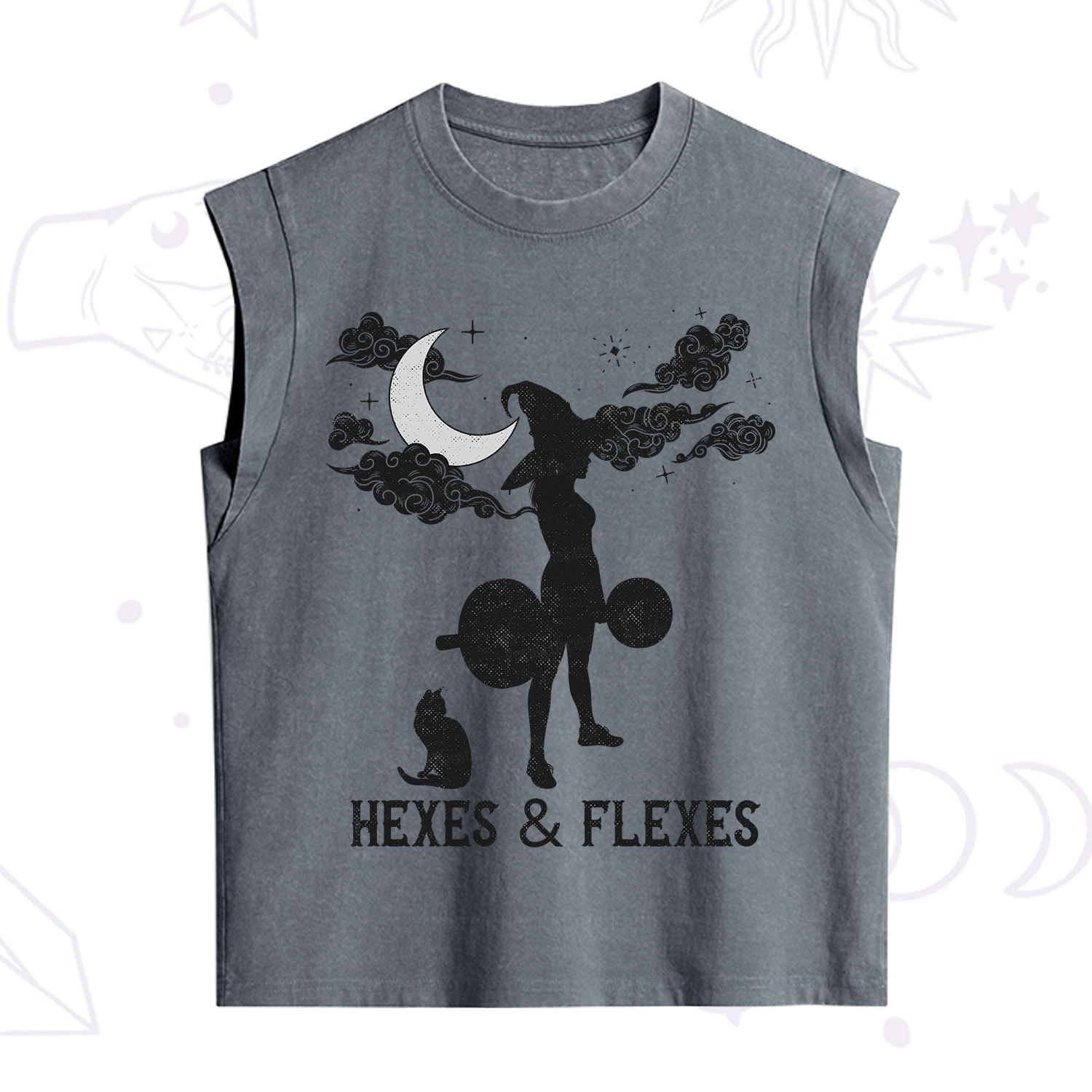 Purplehecate Witchy Workout Vintage Washed Tank