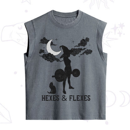 Purplehecate Witchy Workout Vintage Washed Tank