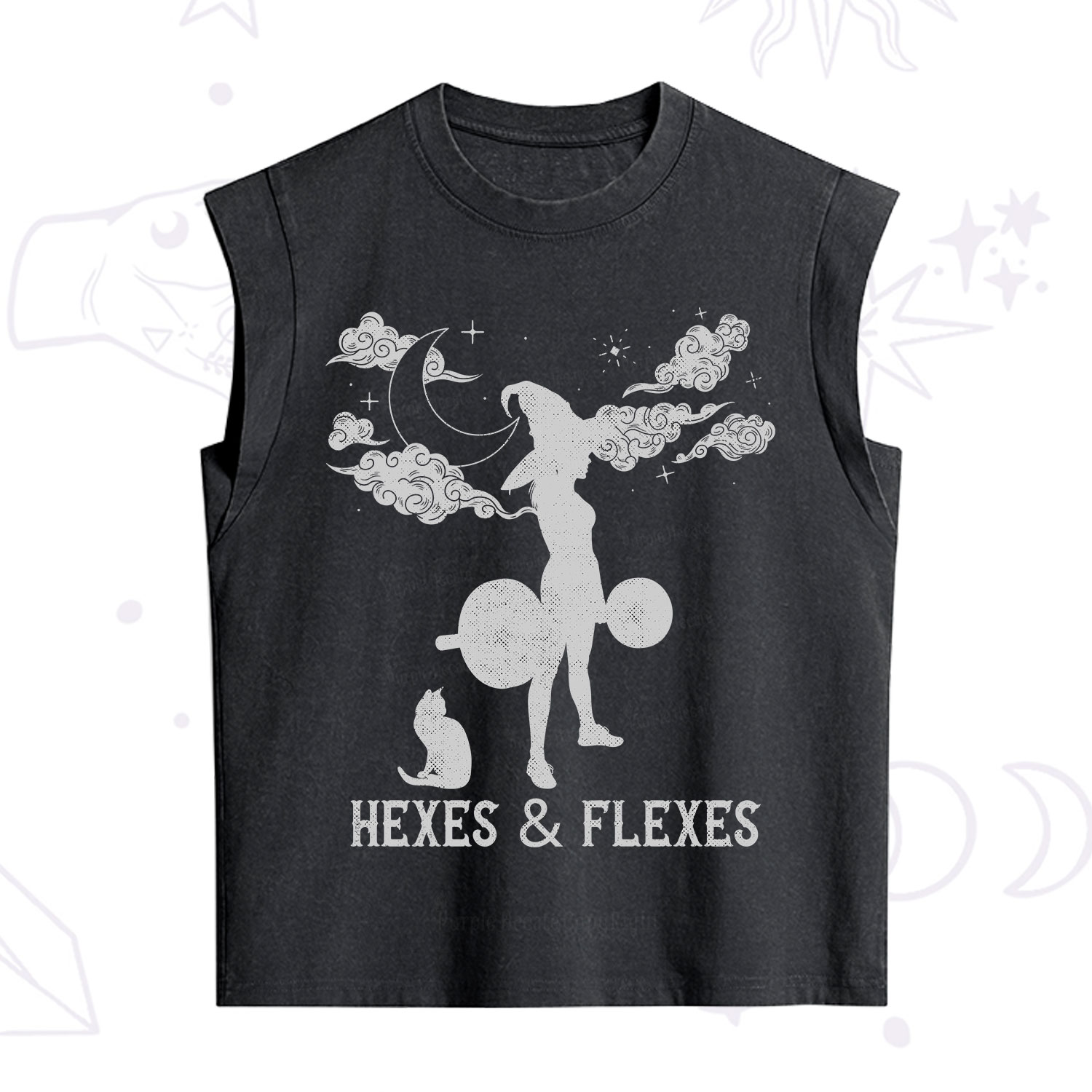 Purplehecate Witchy Workout Vintage Washed Tank