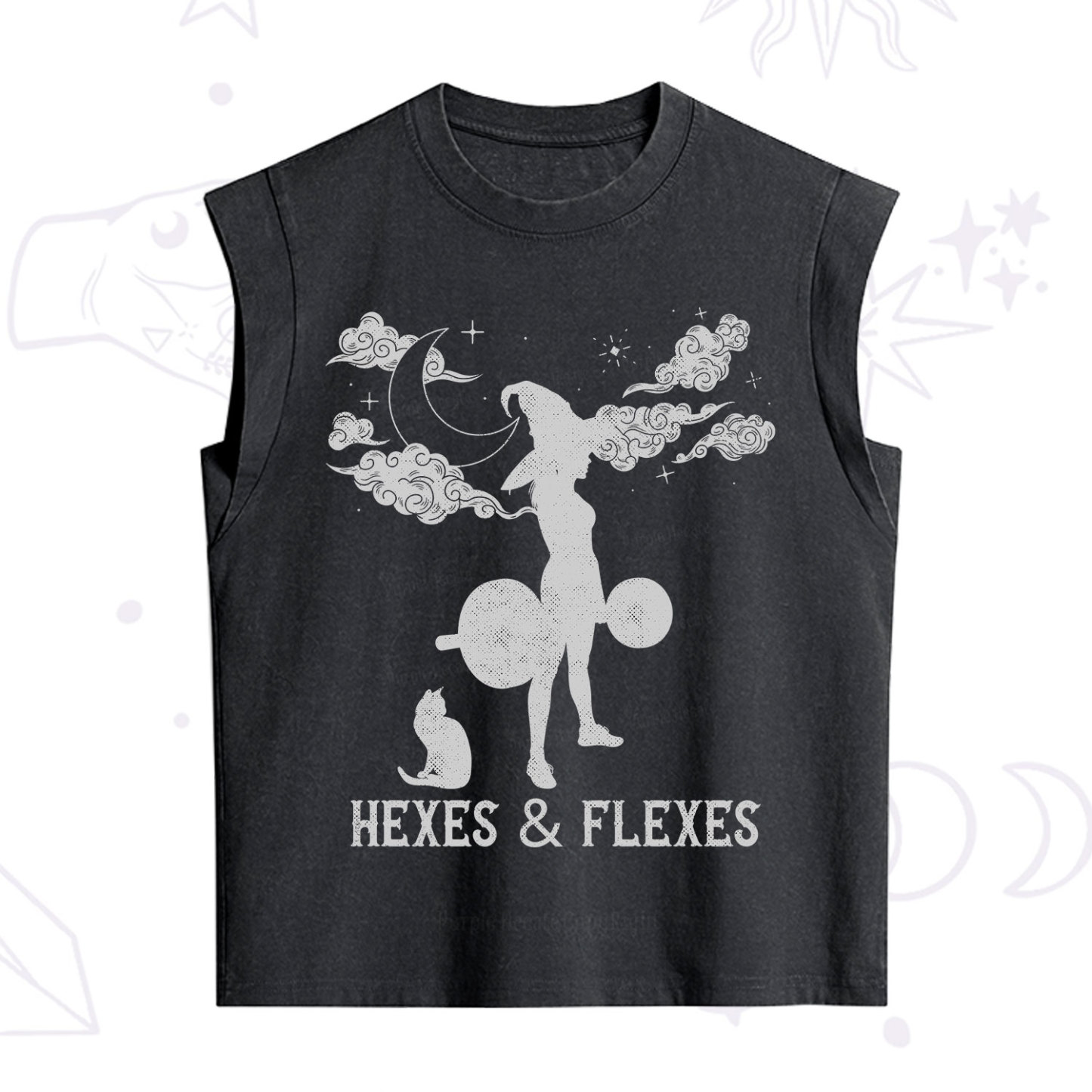 Purplehecate Witchy Workout Vintage Washed Tank