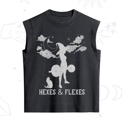Purplehecate Witchy Workout Vintage Washed Tank