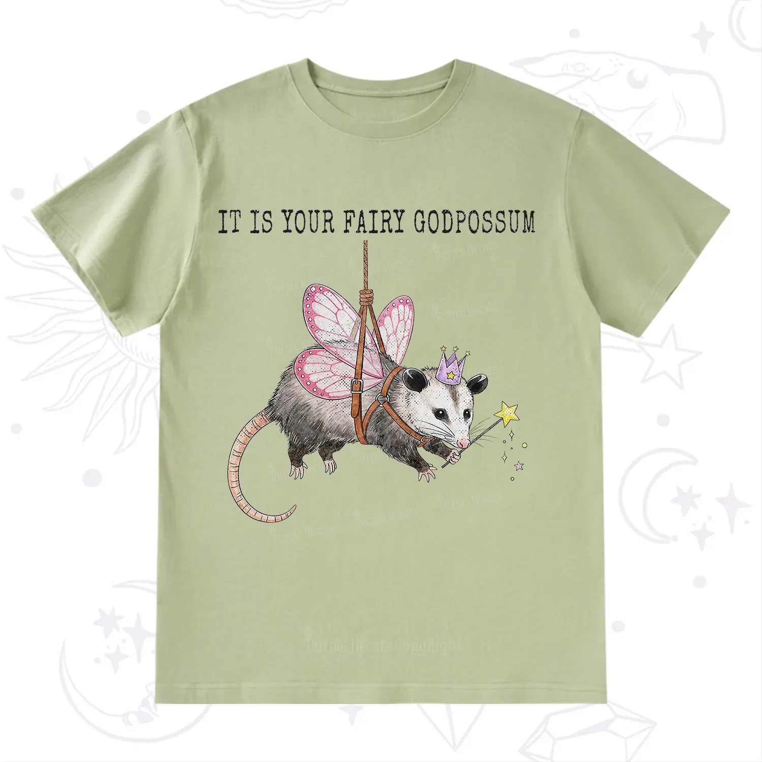 Purplehecate It Is Your Fairy Godpossum T-Shirt