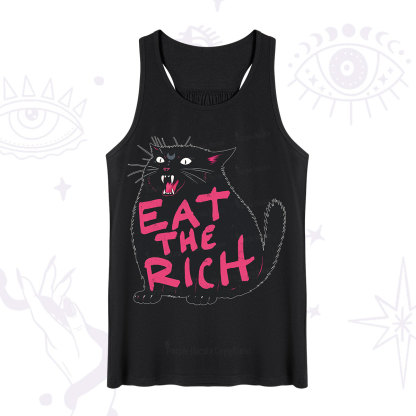 Purplehecate Eat The Rich Cat Tank
