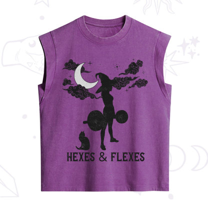 Purplehecate Witchy Workout Vintage Washed Tank