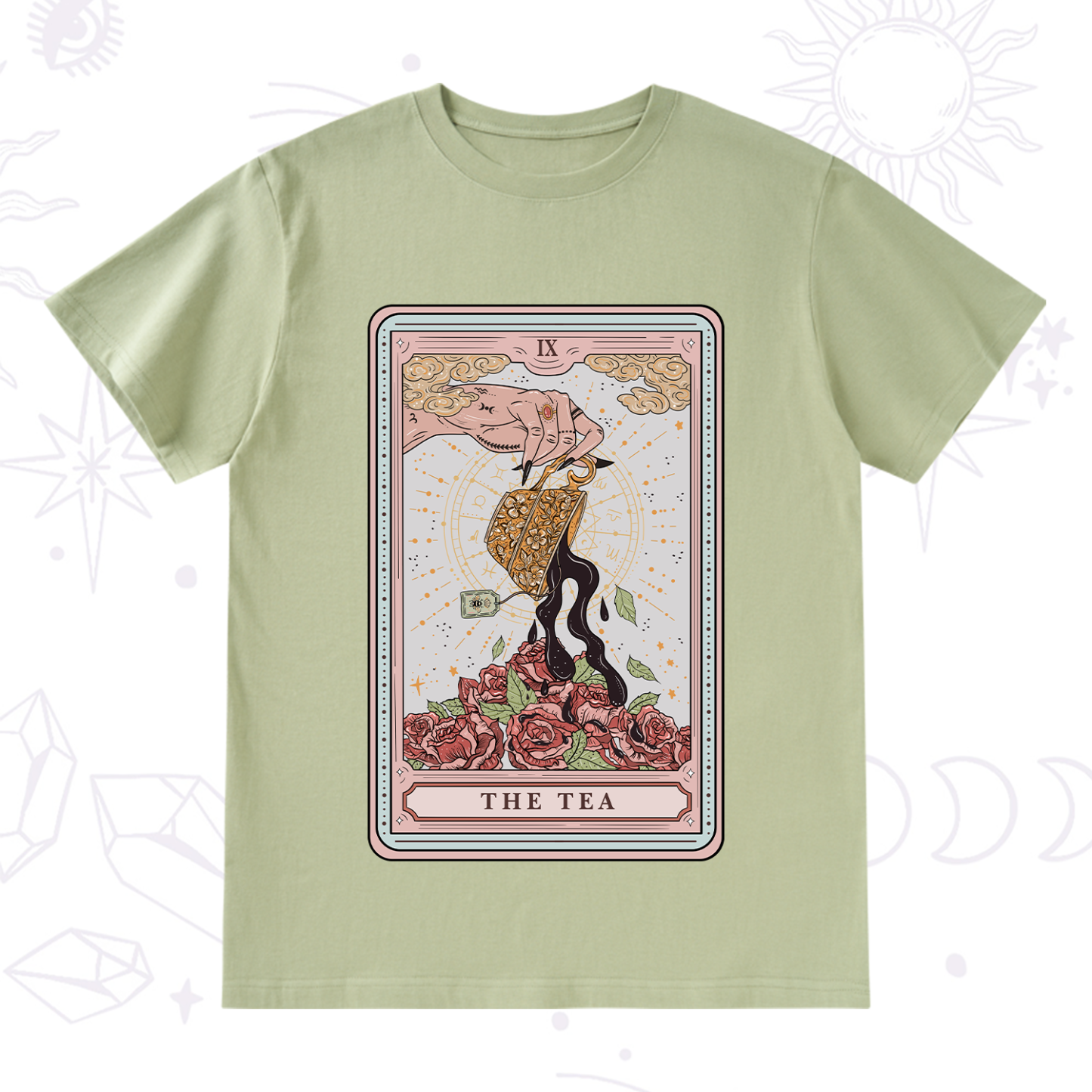 Purplehecate The Tea Tarot T-Shirt