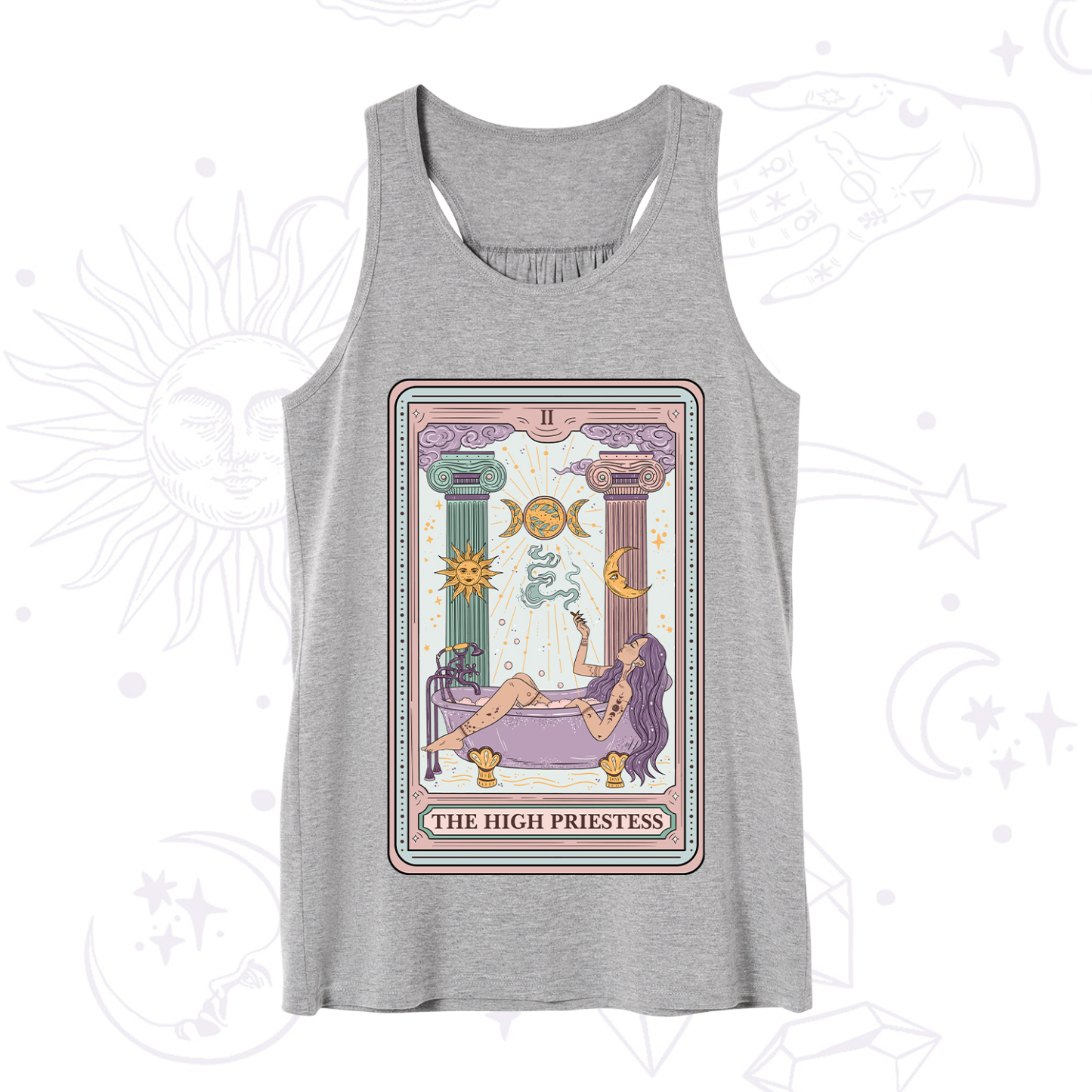 Purplehecate The High Priestess Tarot Tank