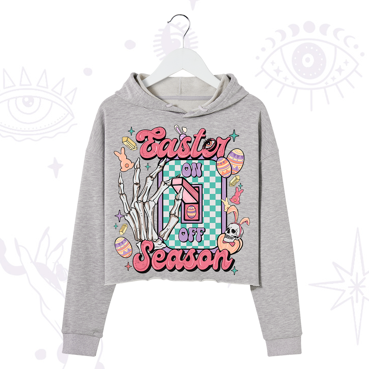 Purplehecate Easter Season Crop Hoodie