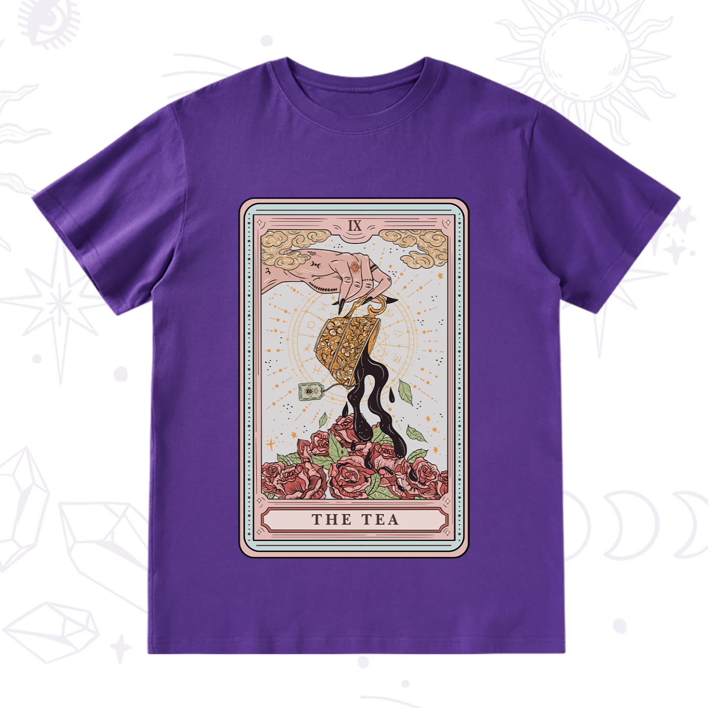Purplehecate The Tea Tarot T-Shirt