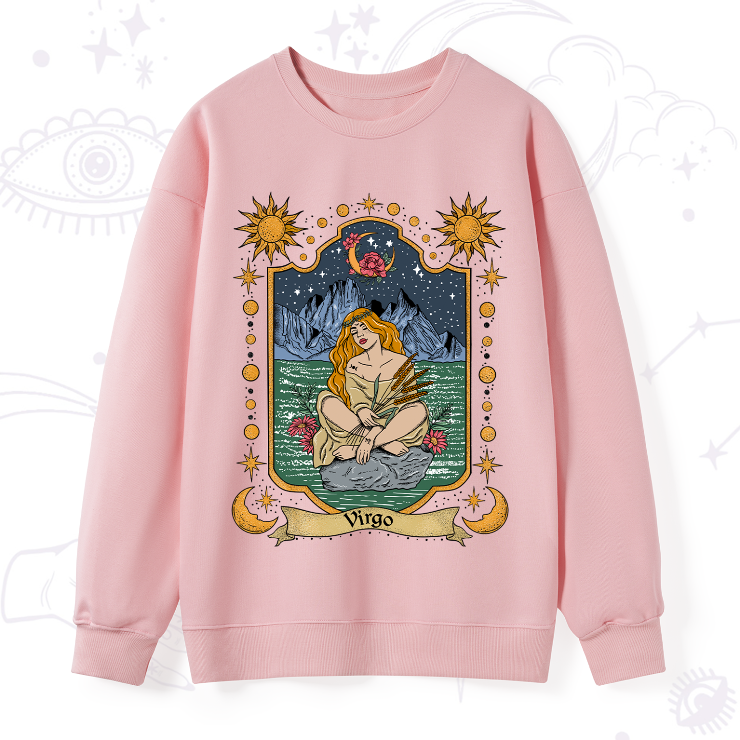 Purplehecate Virgo Zodiac Sweatshirt