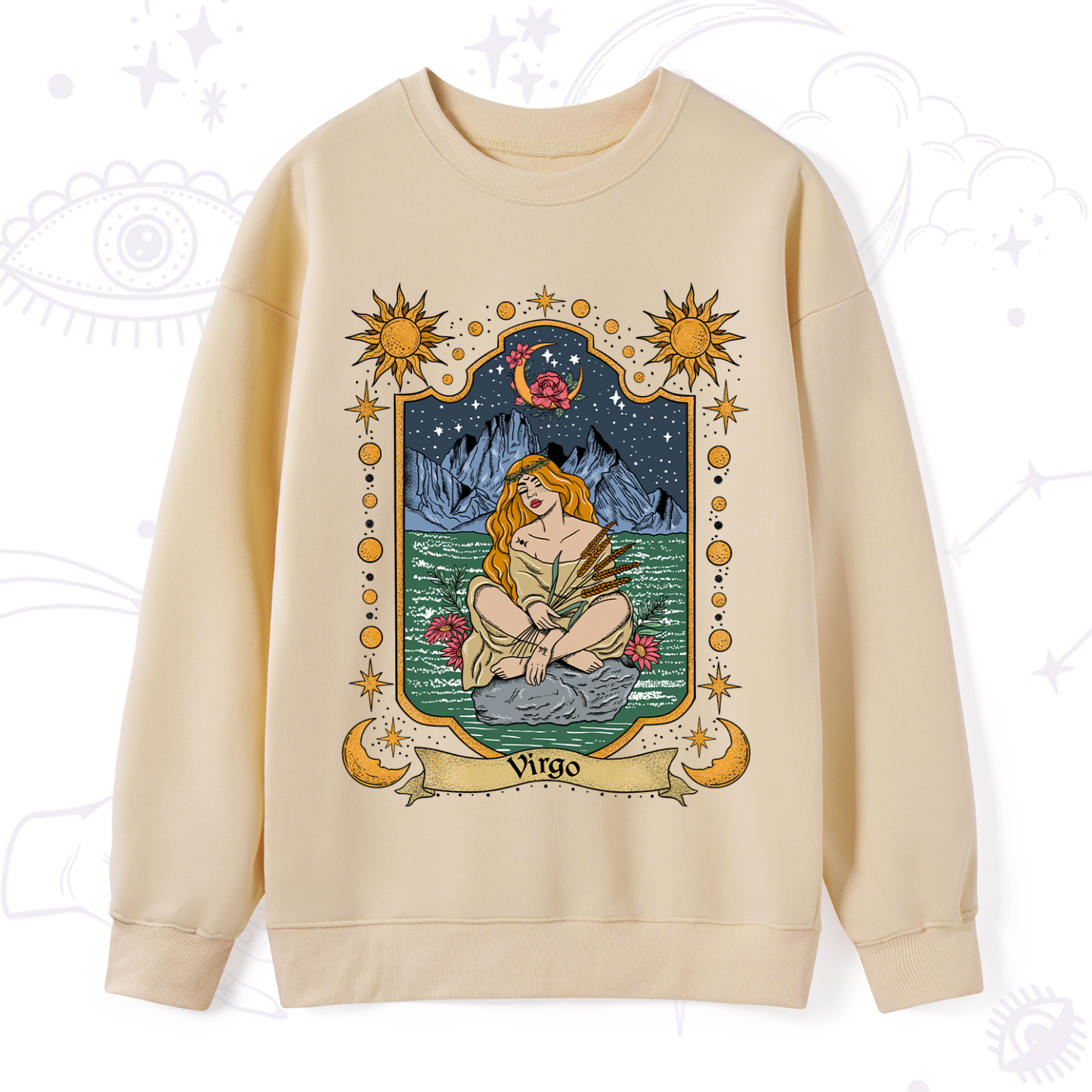 Purplehecate Virgo Zodiac Sweatshirt