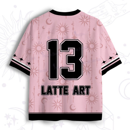 Purplehecate The You Can Learn Latte Art Mesh Jersey