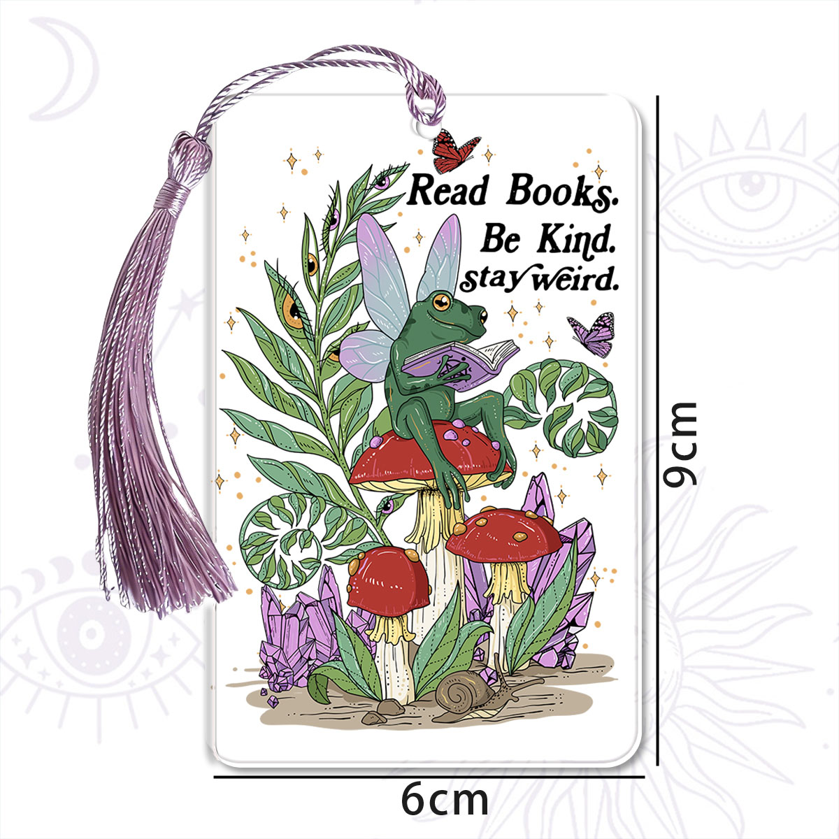 Purplehecate Read Books Be Kind Stay Weird Bookmark