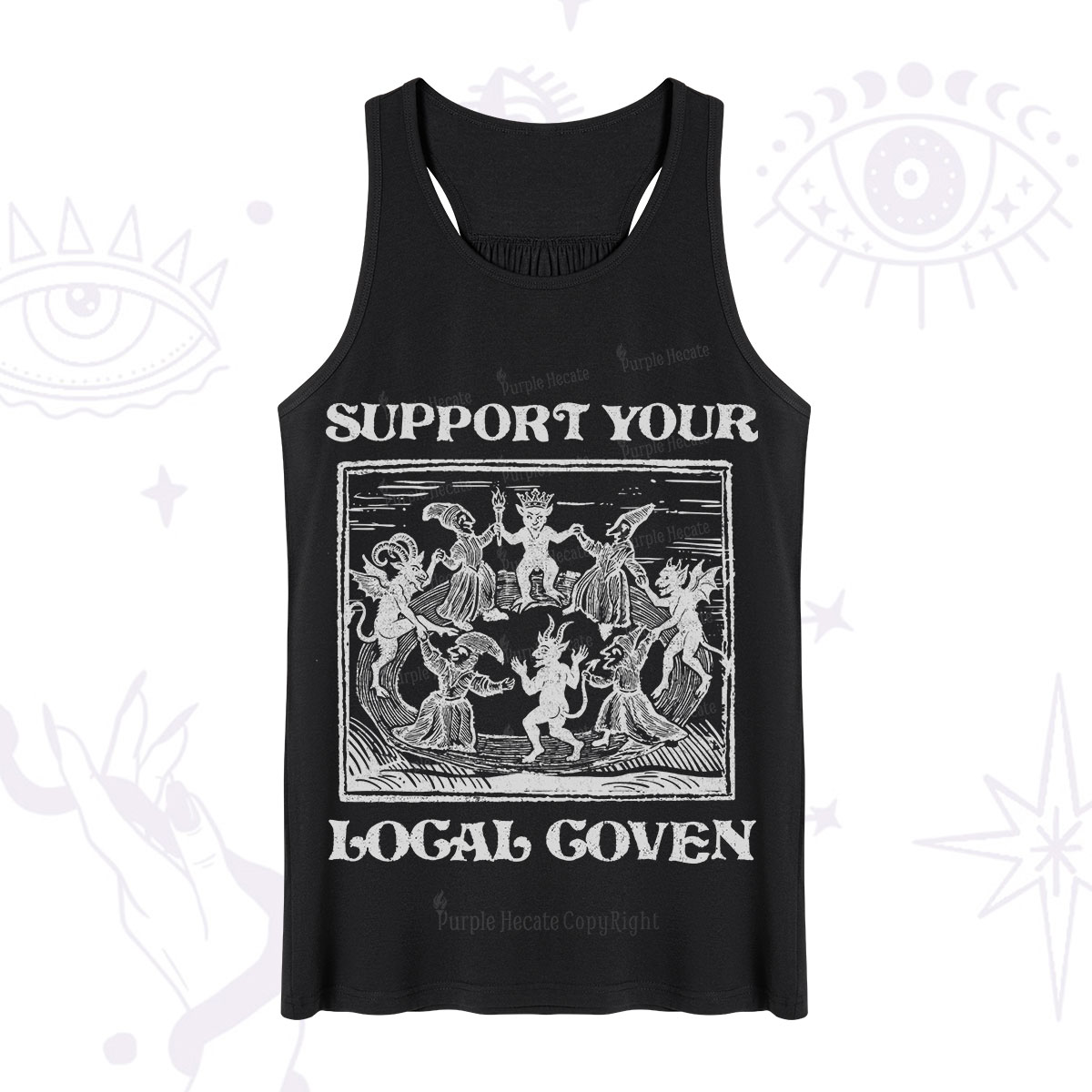Purplehecate Support Your Local Coven Tank