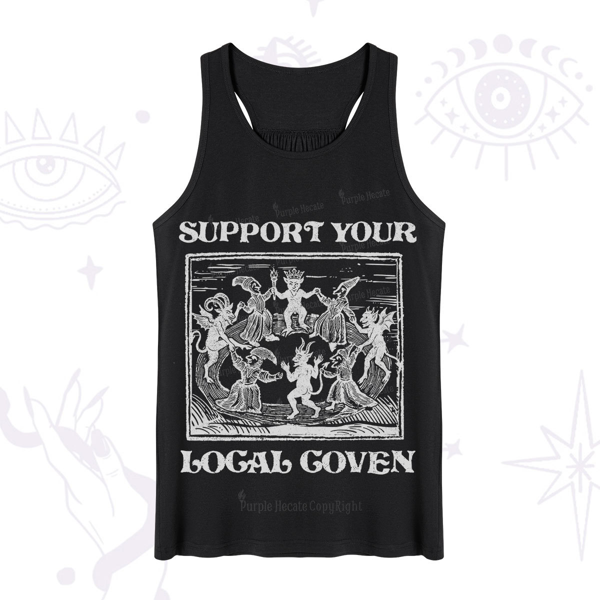 Purplehecate Support Your Local Coven Tank
