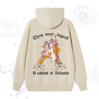 Purplehecate Thou may ingest a satchel of Richards Hoodie