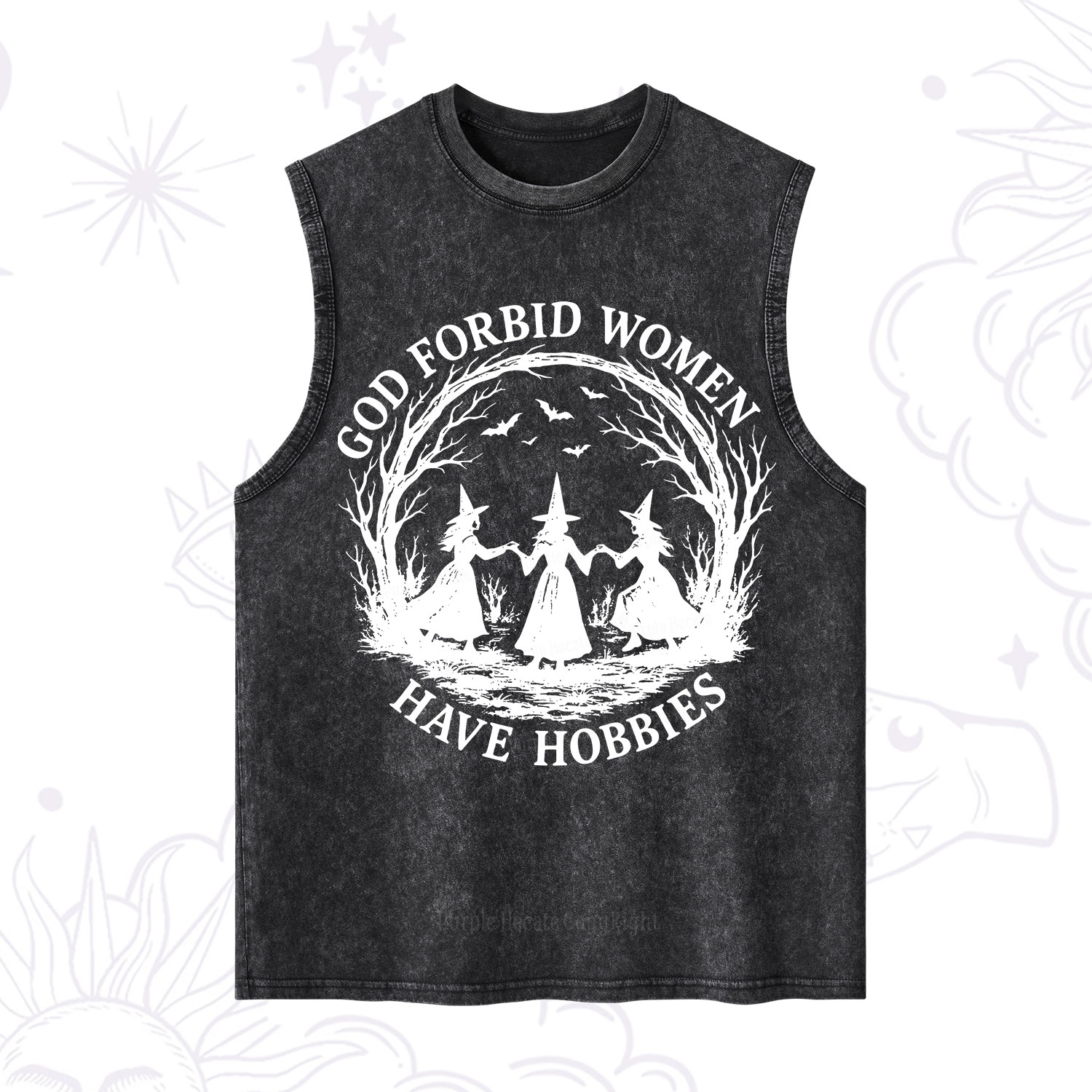 Purplehecate God Forbid Women Have Hobbies Washed Tank