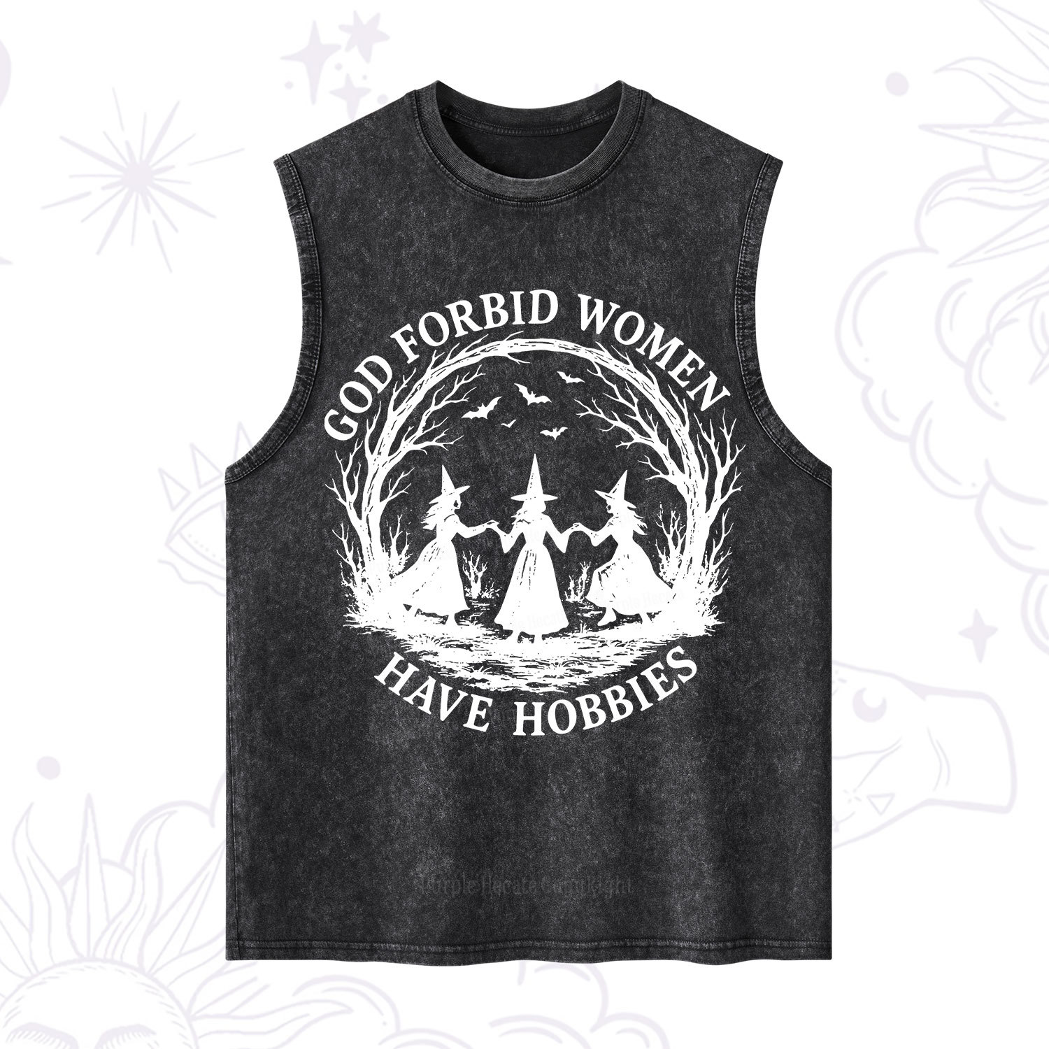 Magic Purplehecate God Forbid Women Have Hobbies Washed Tank