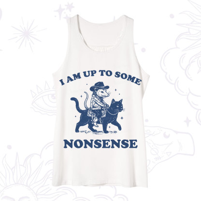 Purplehecate I Am Up To Some Nonsense Opossum Tank