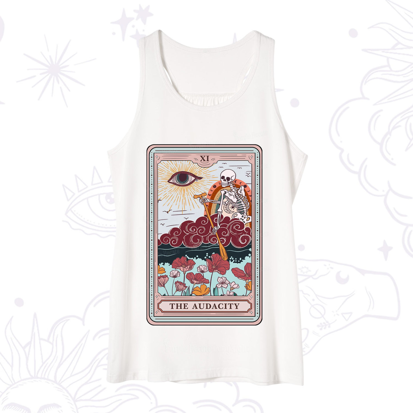 Purplehecate The Audacity Tarot Card Tank