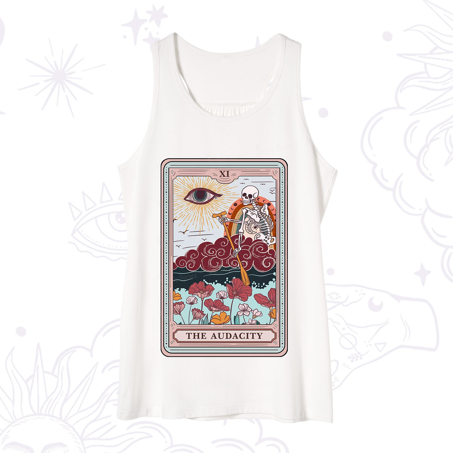 Purplehecate The Audacity Tarot Card Tank