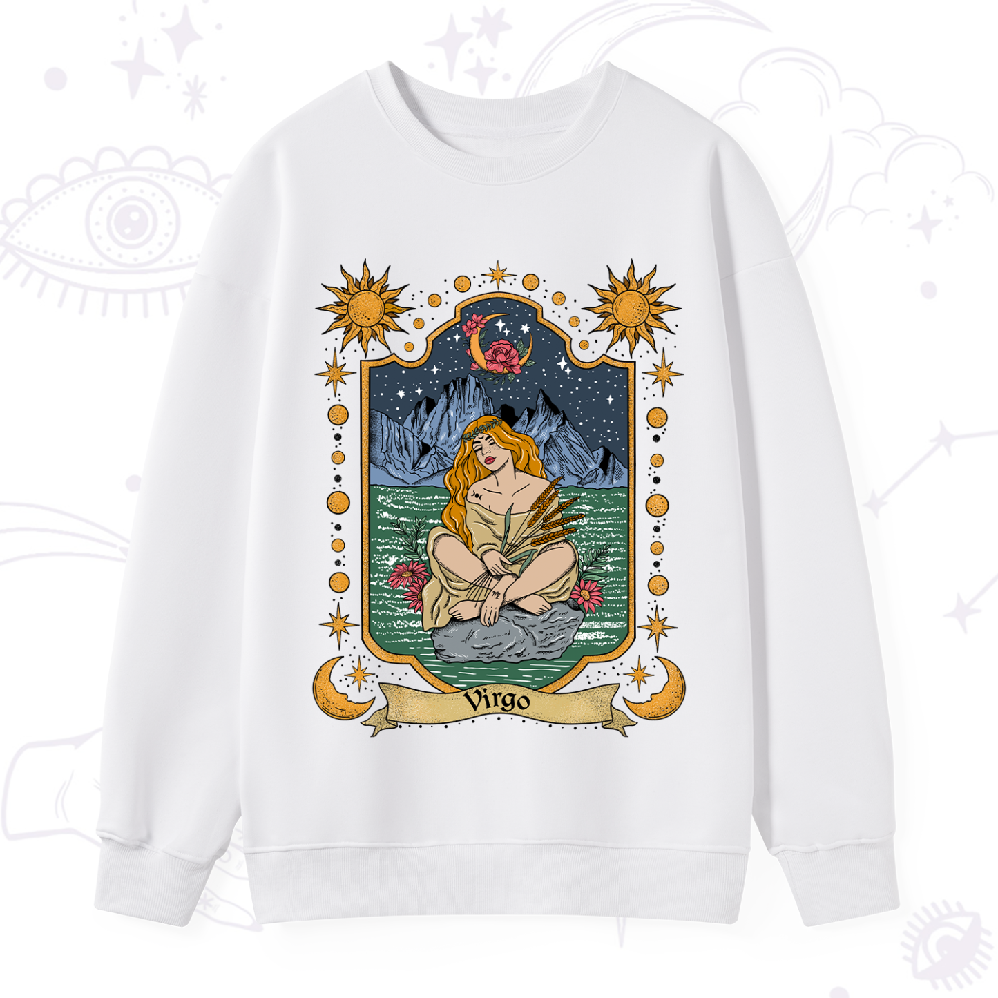 Purplehecate Virgo Zodiac Sweatshirt