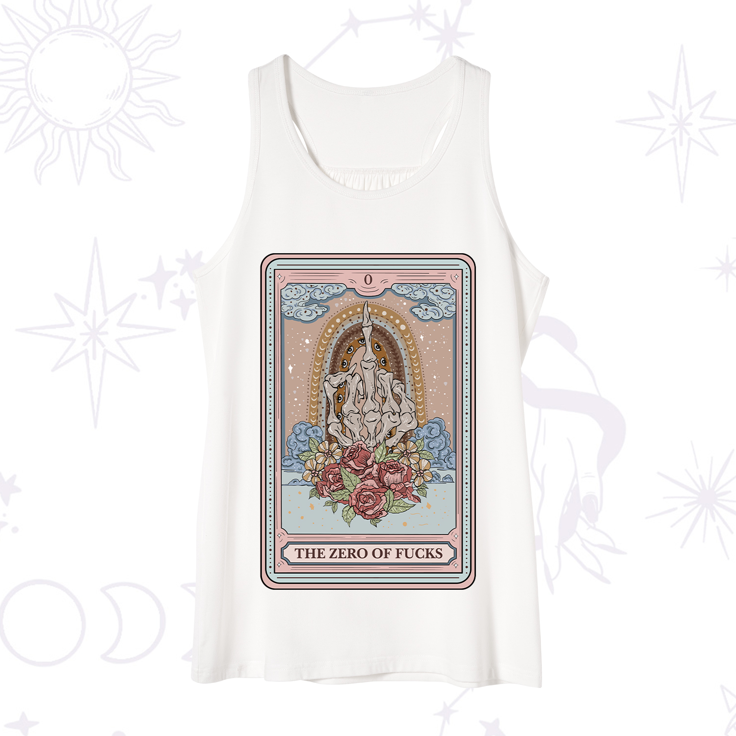 Purplehecate The Zero Of Fucks Tarot Tank