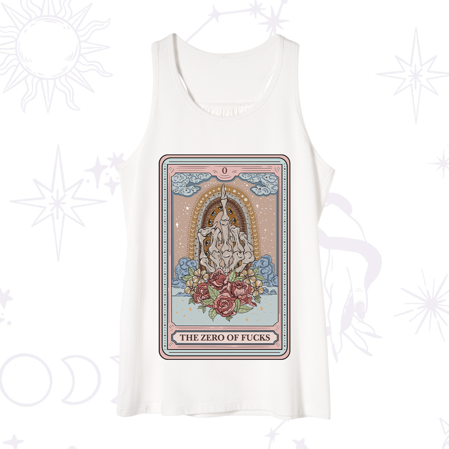 Purplehecate The Zero Of Fucks Tarot Tank