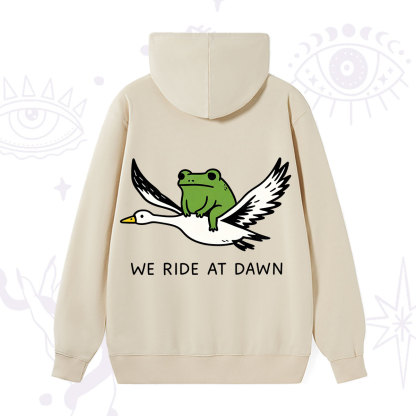 Purplehecate We Ride at Dawn Hoodie