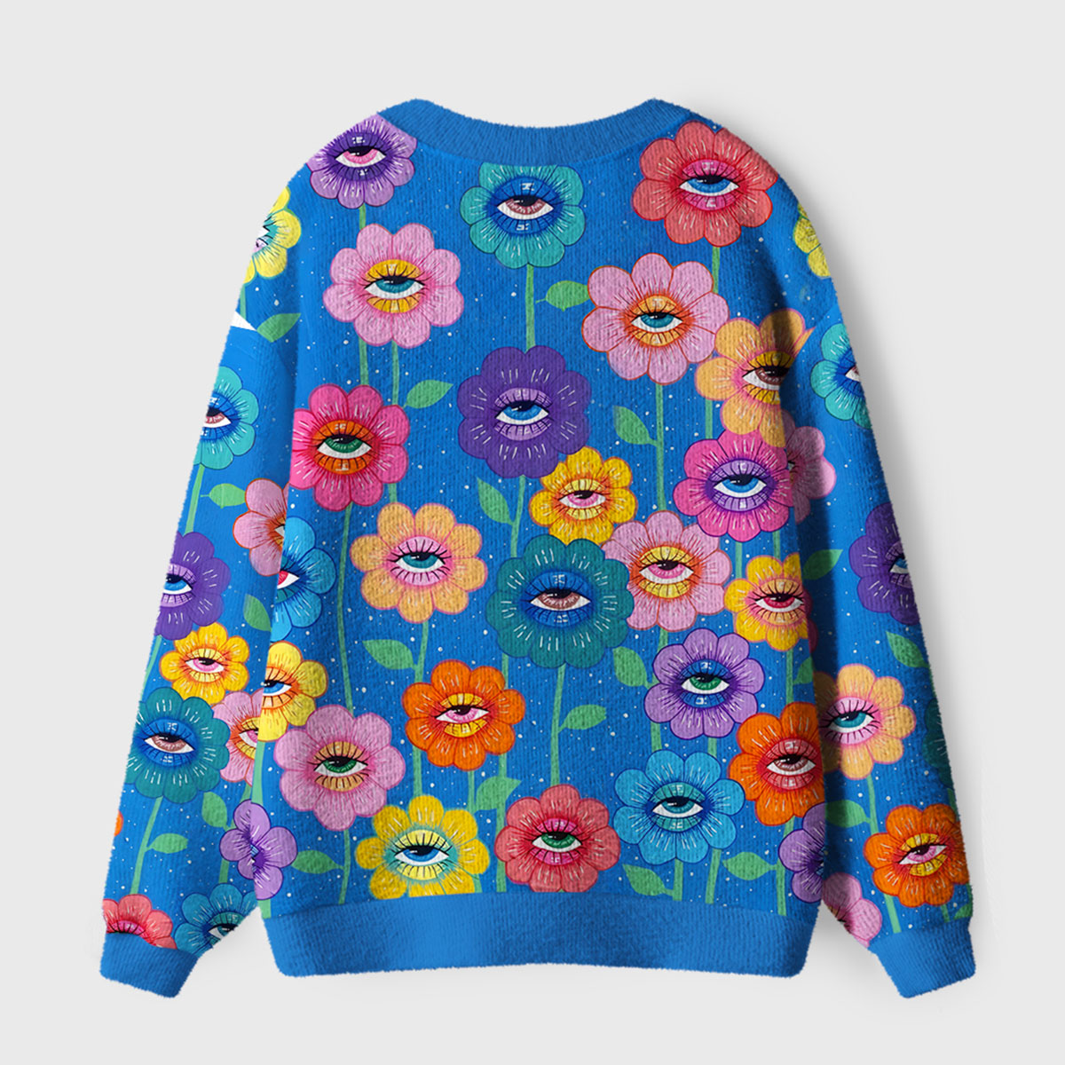 Purplehecate Garden of Illusion Ugly Cardigan Sweaters