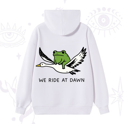 Purplehecate We Ride at Dawn Hoodie
