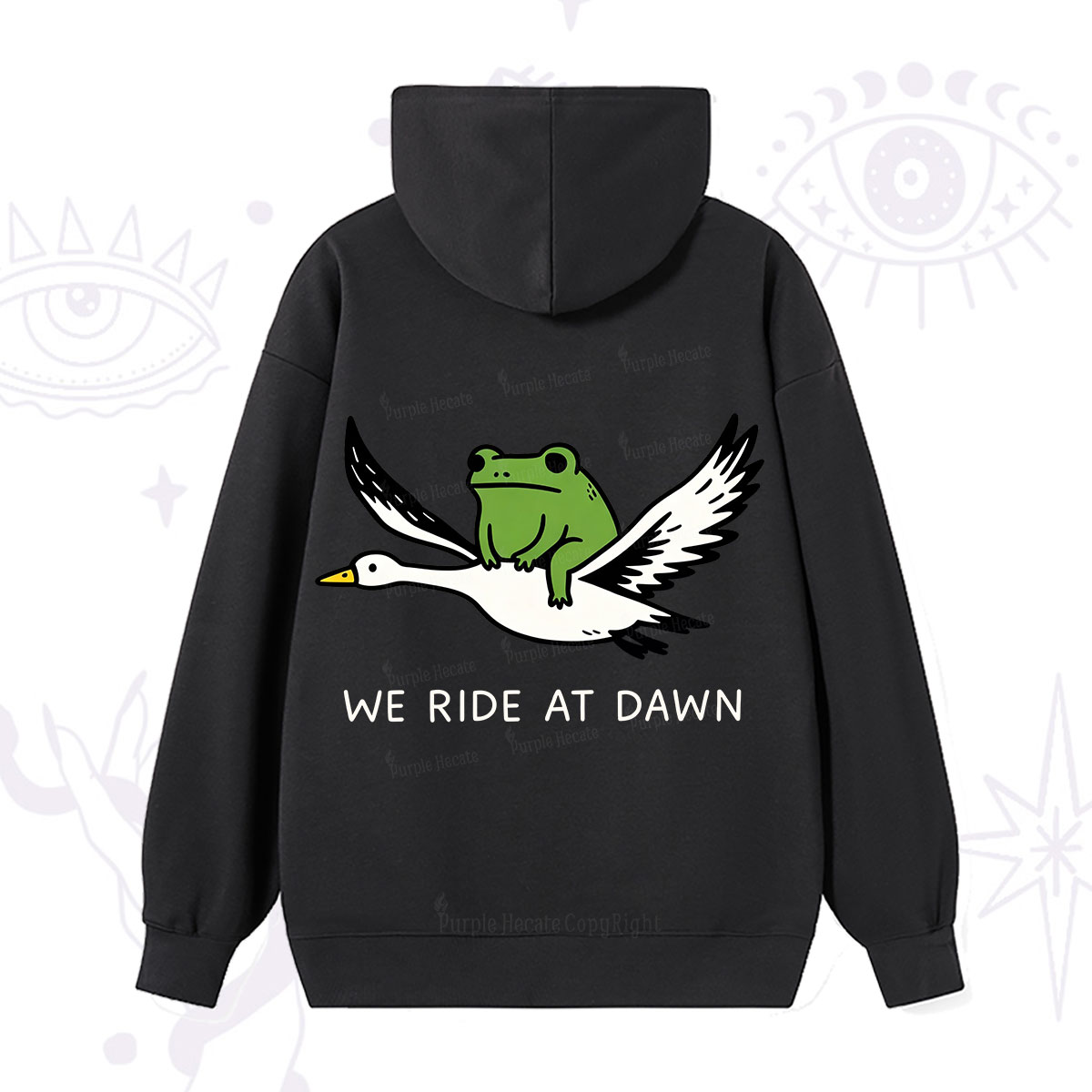 Purplehecate We Ride at Dawn Hoodie