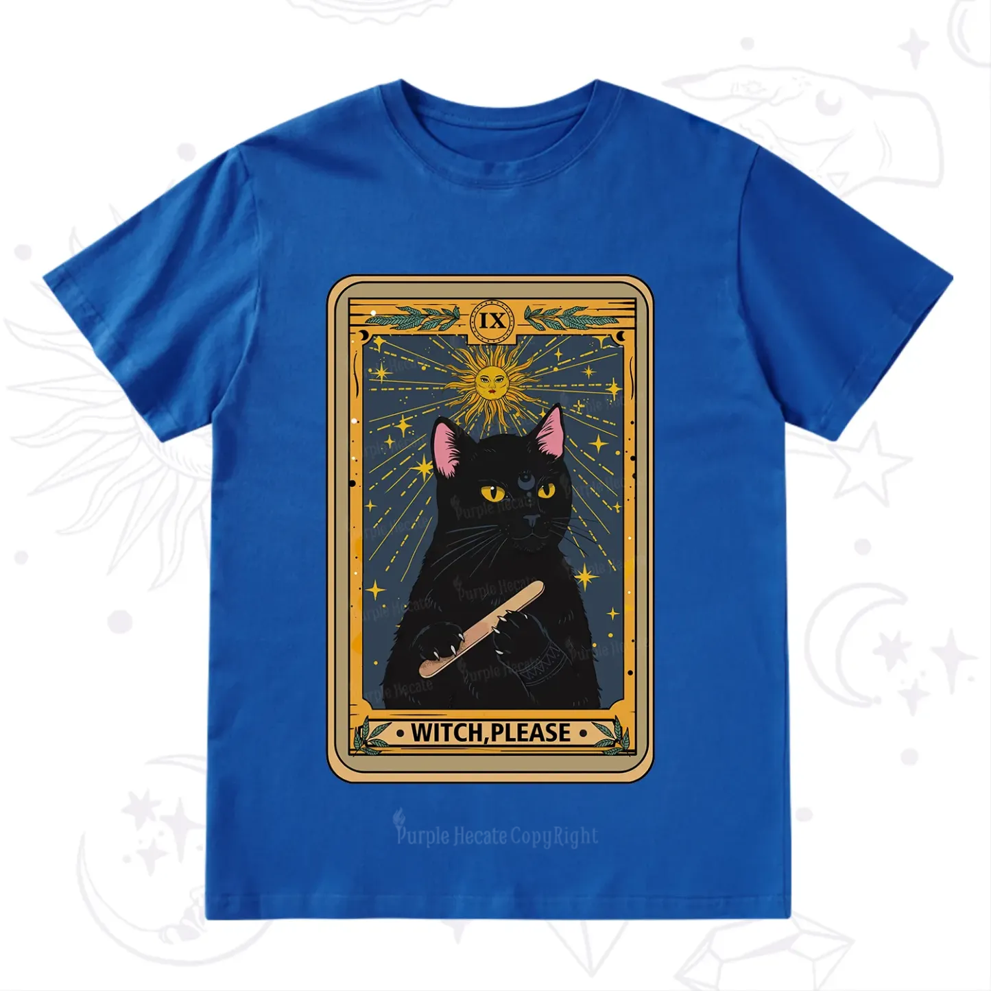 Purplehecate The Witch Please Tarot T-Shirt