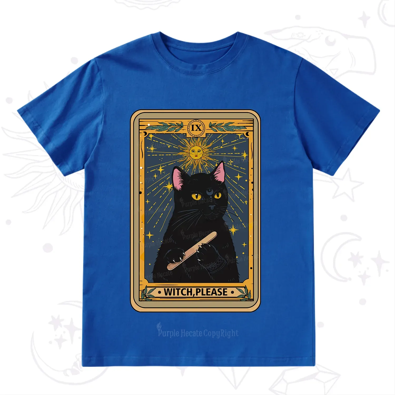 Purplehecate The Witch Please Tarot T-Shirt