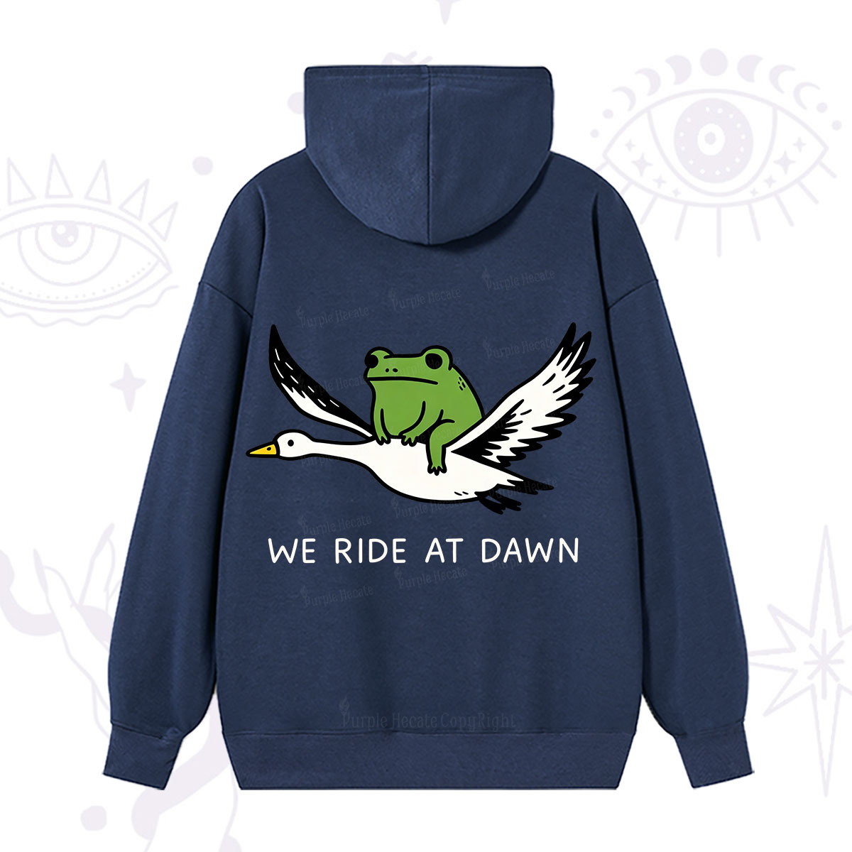 Purplehecate We Ride at Dawn Hoodie