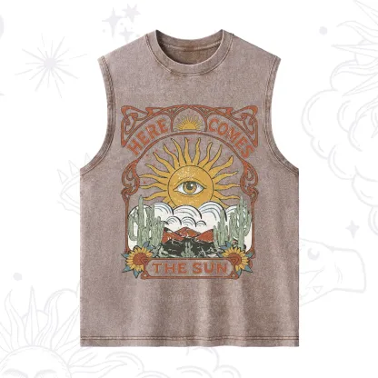 Purplehecate Here Comes The Sun Washed Tank