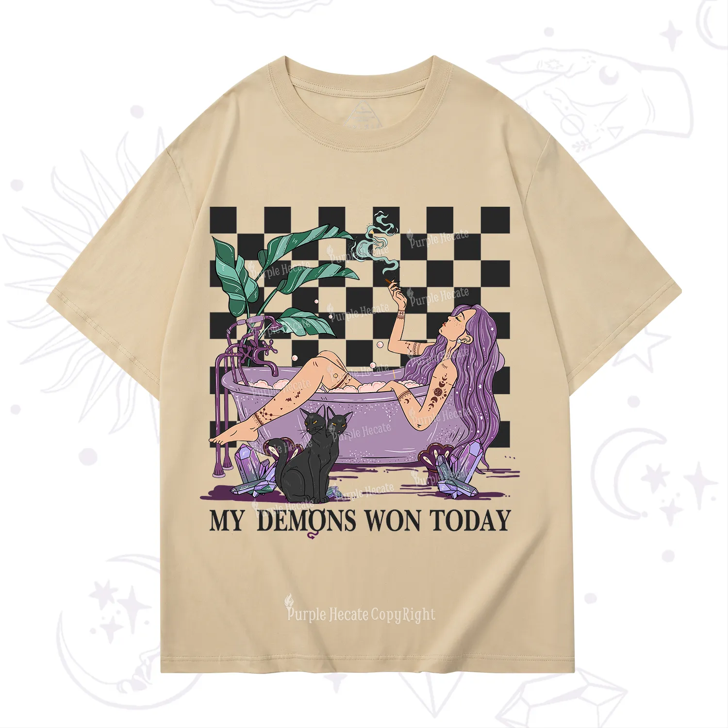 Purplehecate My Demons Won Today T-Shirt