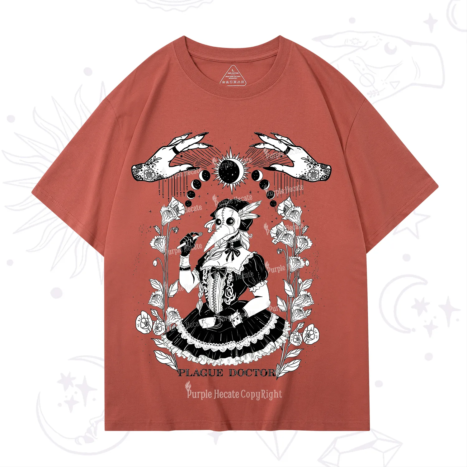 Purplehecate Plague Doctor T-Shirt